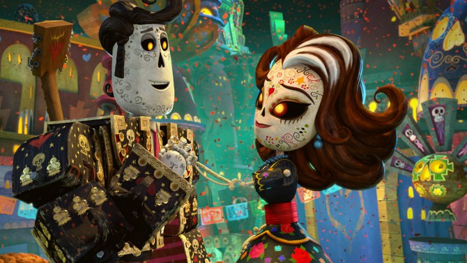 The Book of Life looks a lot like Grim Fandango.