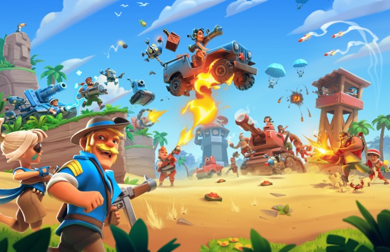 Boom Beach: Frontlines is a zany new action game from Supercell's Space Ape Games.