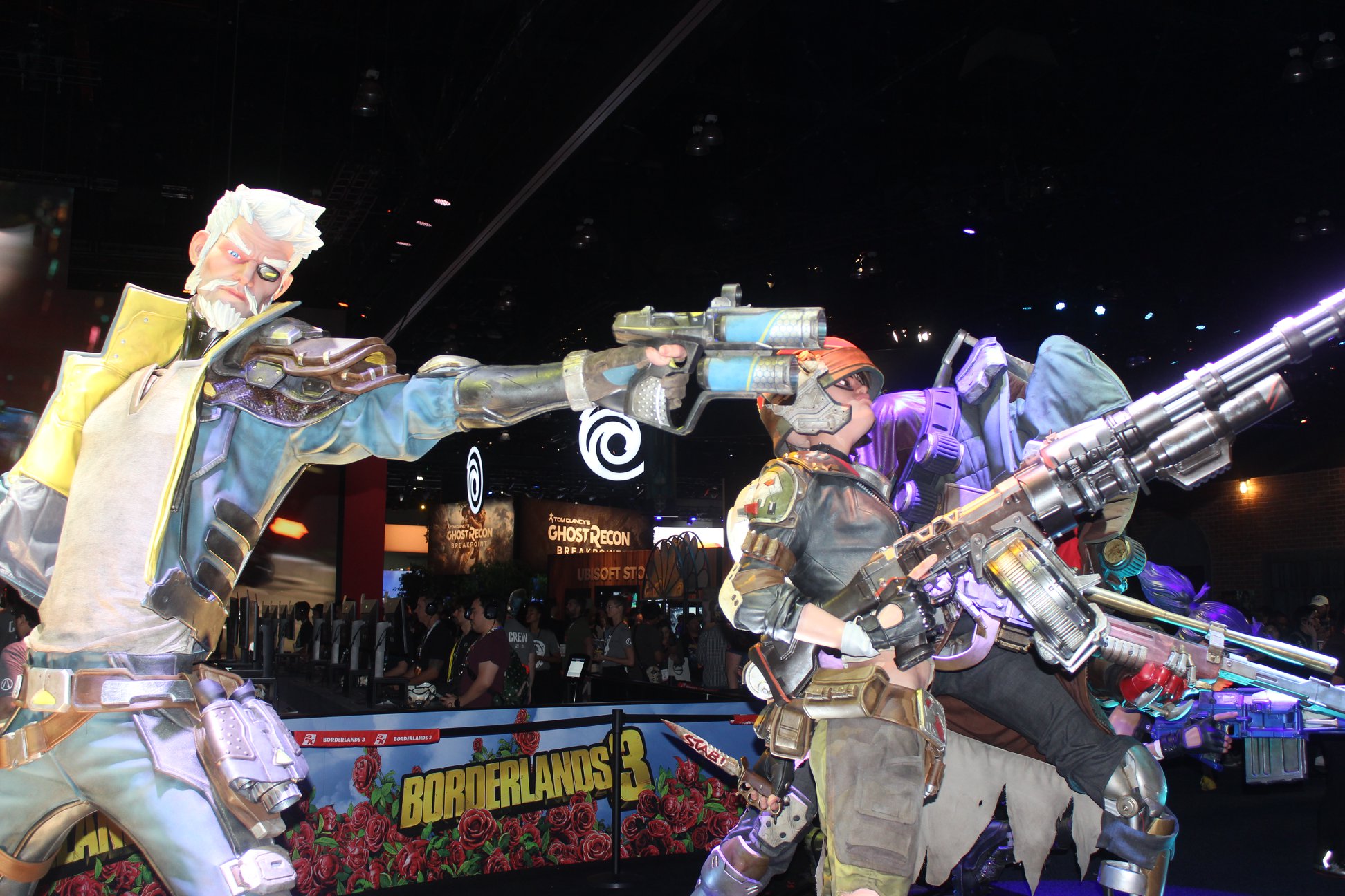 Borderlands 3 booth at E3 2019.