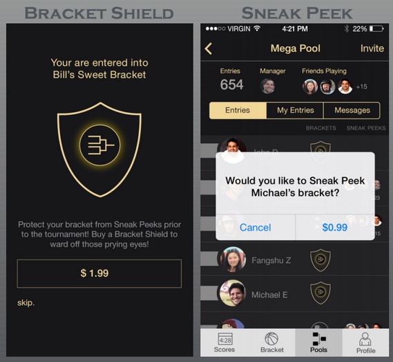 Bracket the Madness has a freemium model.