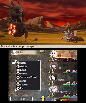 You have a lot of options in battle.