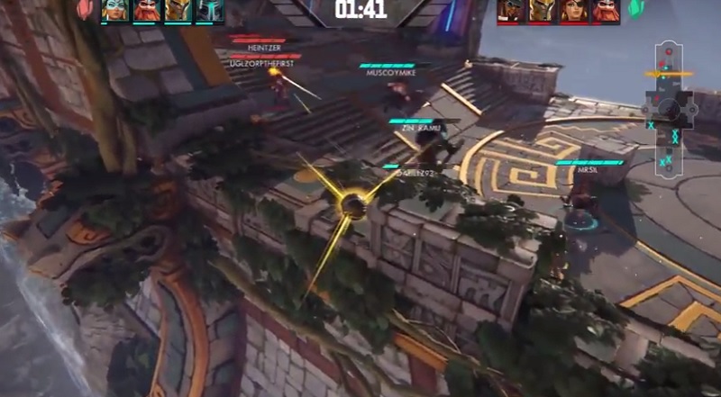Players can pass the relic around in Breakaway.