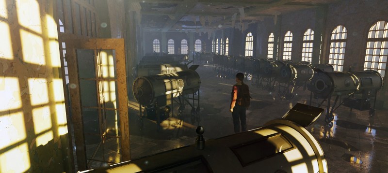 Inside a sanitorium in Prologue.