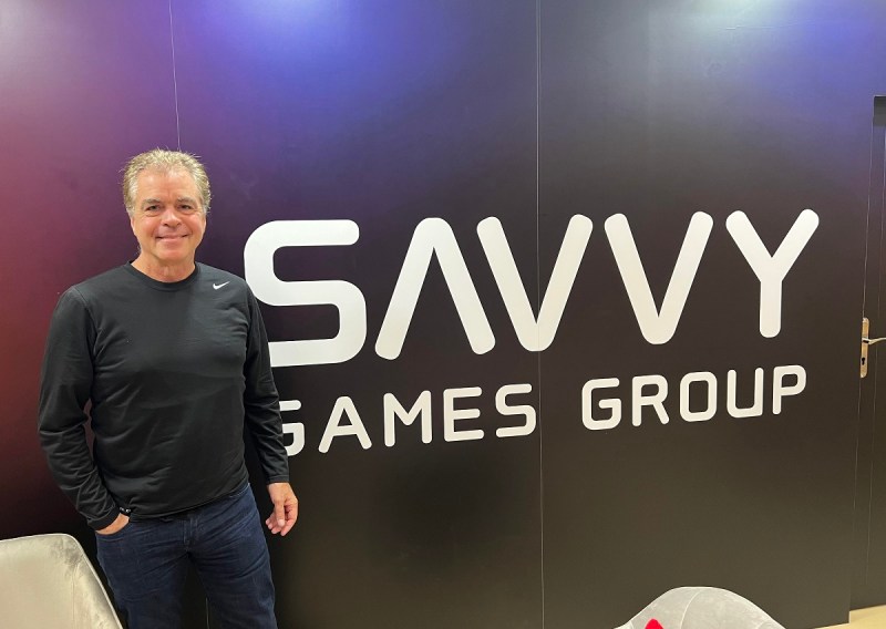 Savvy Games Group CEO Brian Ward at Gamescom.