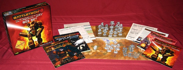 BattleTech board game intro box BattleTech board game intro box