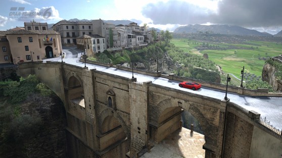 Gran Turismo 6 Screen A car of the future could make its debut on a track like this.