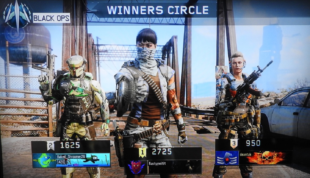 That's me on the right. I came in third in this match.