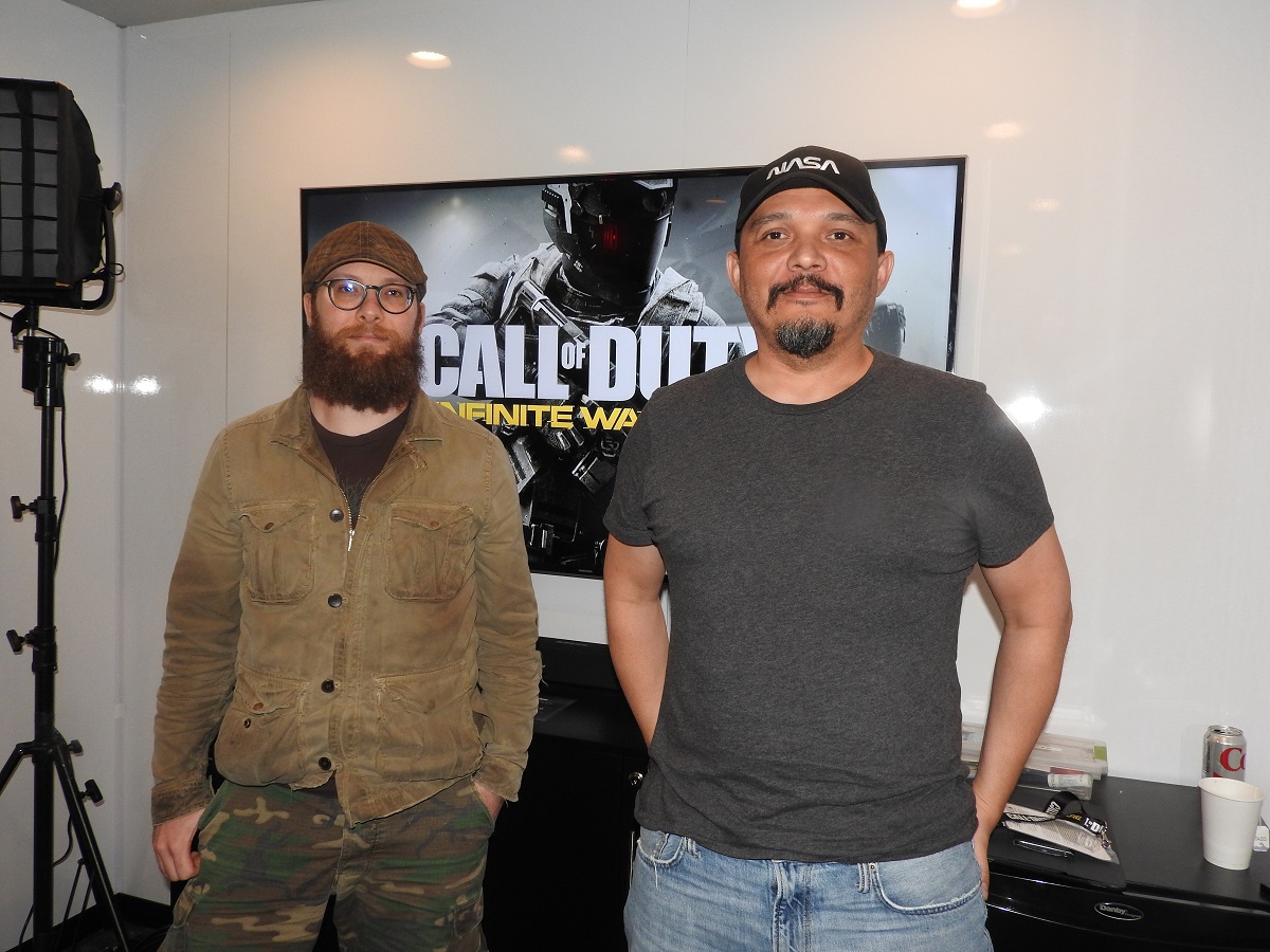 Jacob Minkoff and Chad Finley of Infinity Ward.