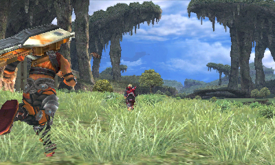 The analog nub on the New 3DS makes for easy camera control to see the game's world.