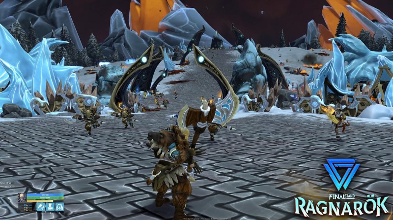 Final Stand: Ragnarok can have as many as 1,800 players in a space.