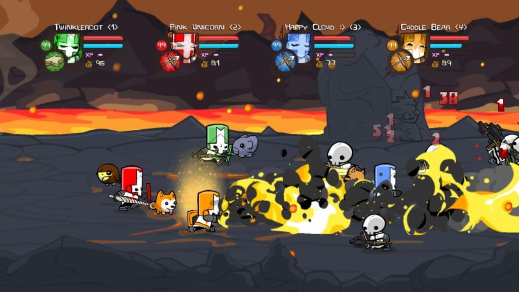 Castle Crashers is happy mayhem.
