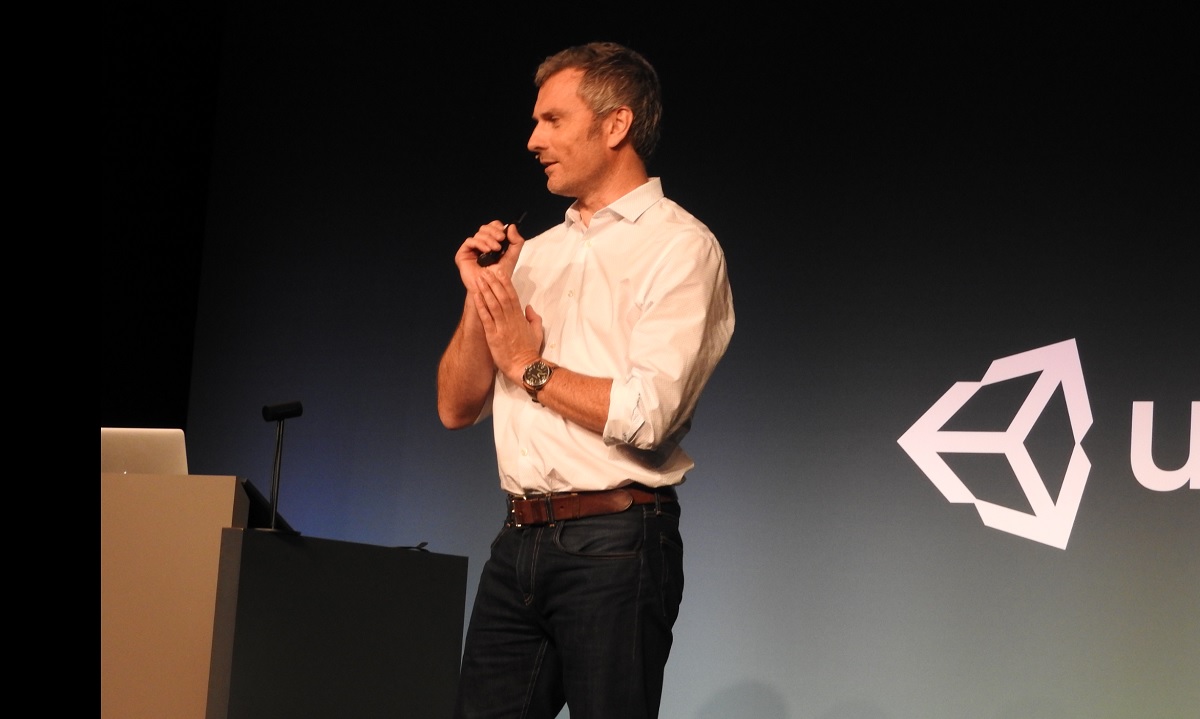 Clive Downie of Unity believes his game engine has the most momentum.