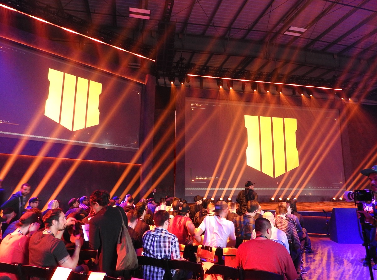 Call of Duty: Black Ops 4 reveal.