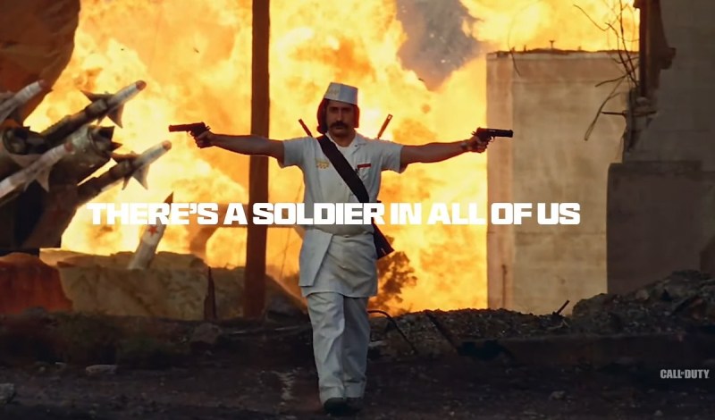 This was the best Call of Duty ad.