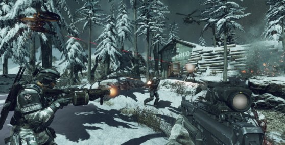 Call of Duty: Ghosts' Drone in the arctic.