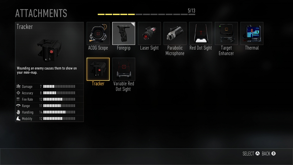 Call of Duty: Advanced Warfare Attachments