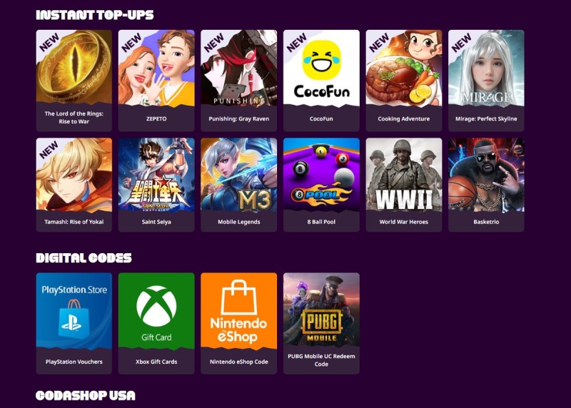 Codashop