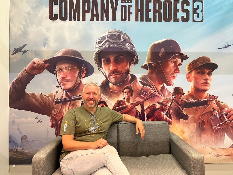 Steve Mele is executive producer on Company of Heroes 3 at Relic Entertainment.