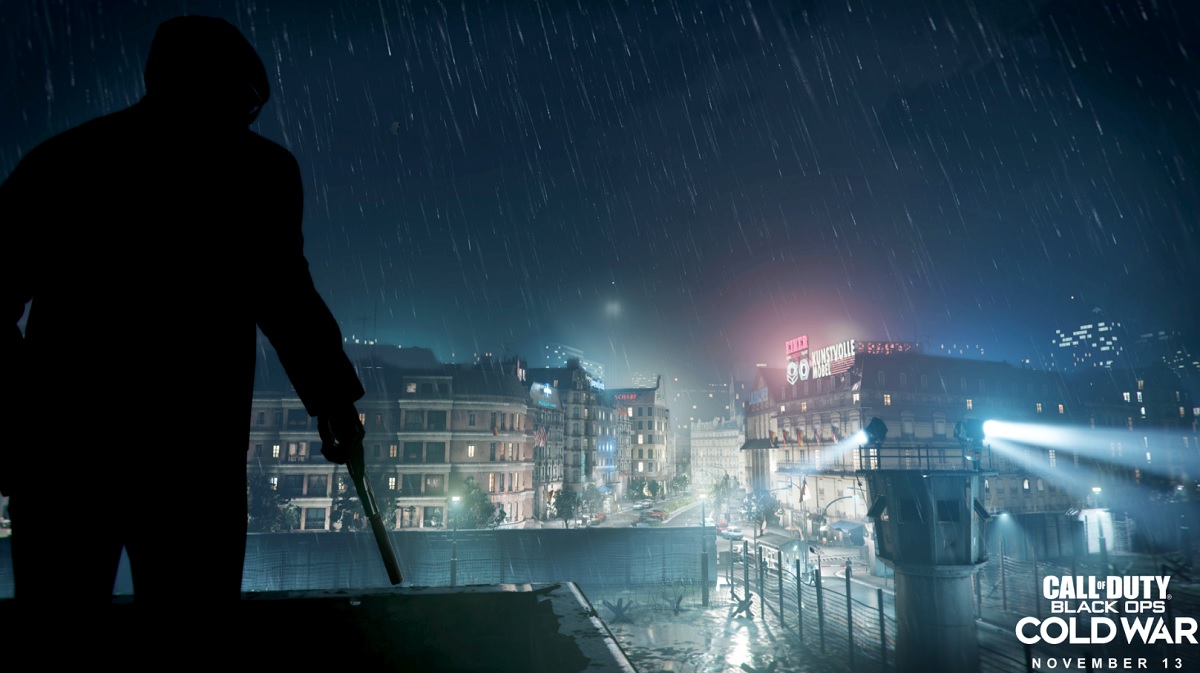 Going stealth in the night in Call of Duty: Black Ops Cold War.