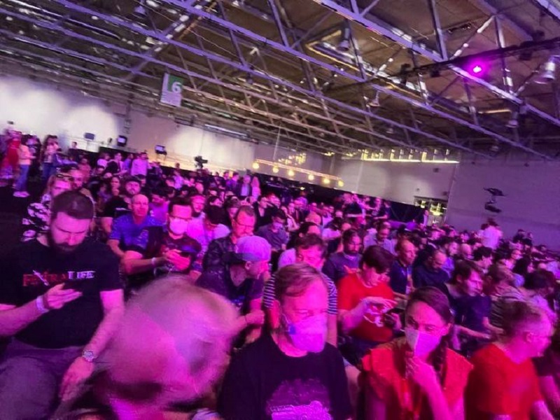 The crowd at Opening Night Live at Gamescom.