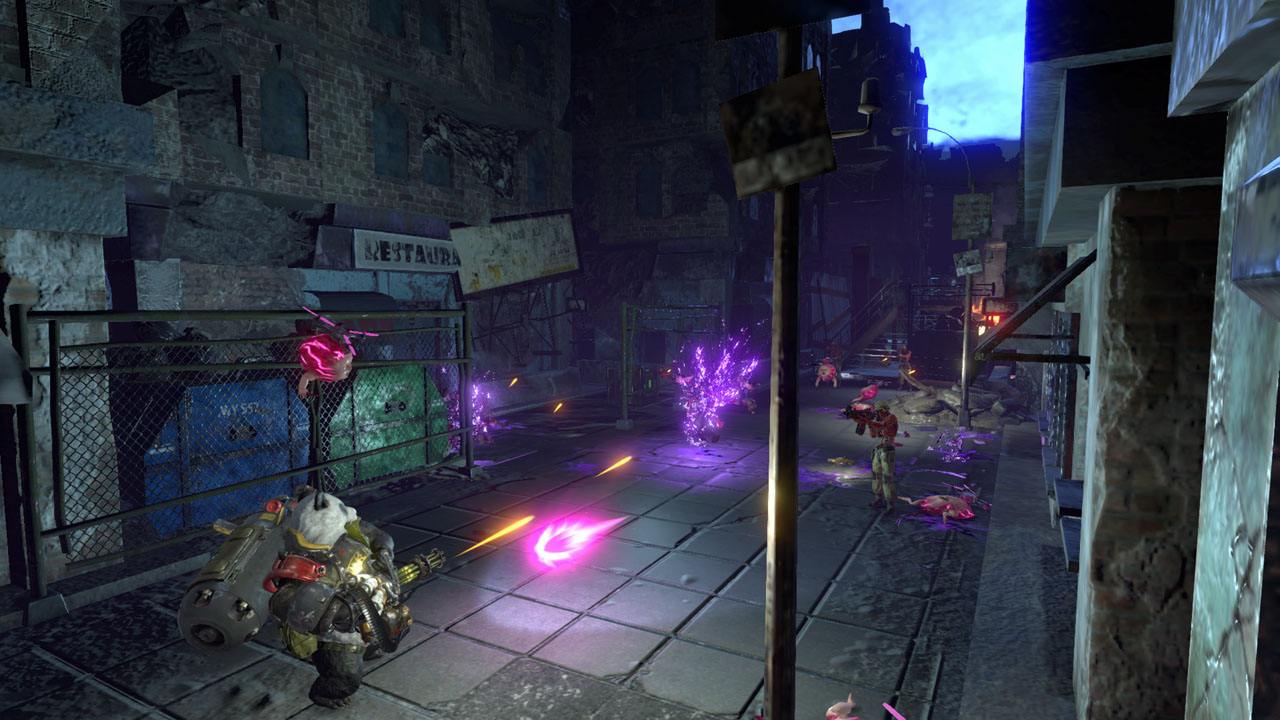 Neon warfare.