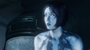 Cortana, a character in Halo, owned by Microsoft