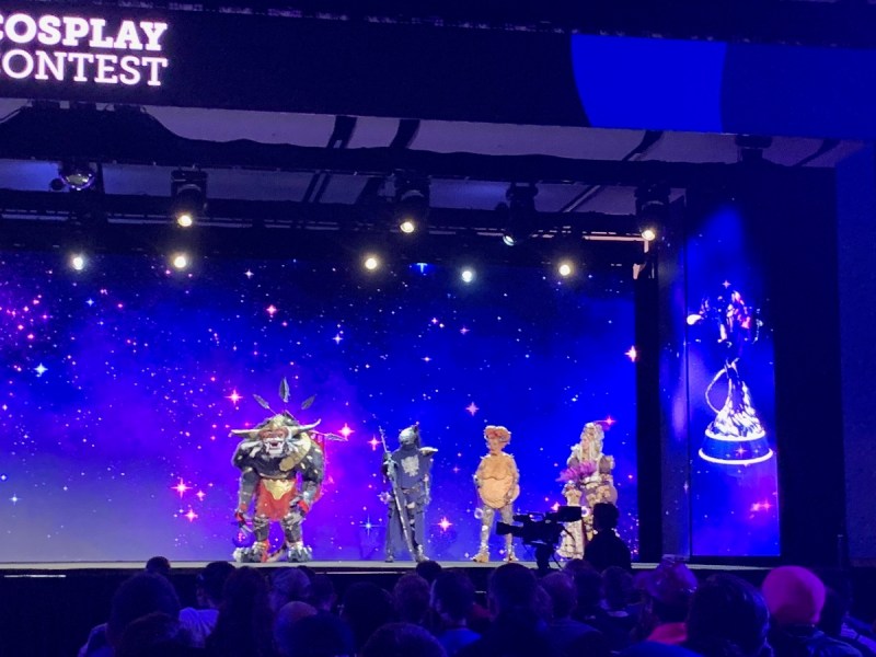 TwitchCon cosplay contest finalists.