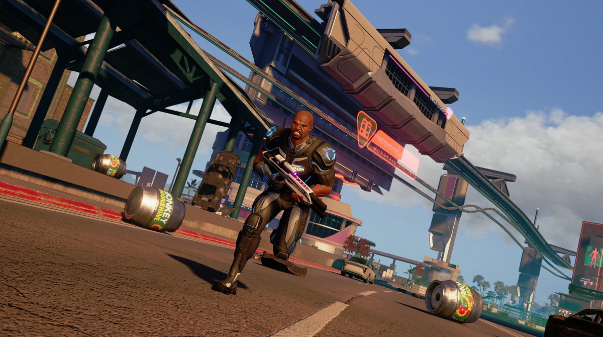 Crackdown 3 lets you roam the city as an agent of destruction.