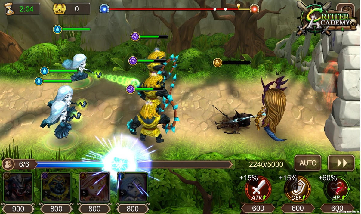 Gameplay scene from Critter Academy.
