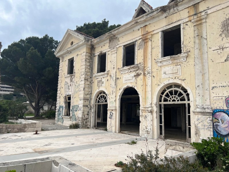 Richard Browne took me to see these ruins in Dubrovnik.