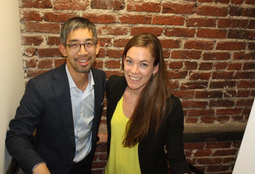 Crowdstar CEO Jeff Tseng and Blair Ethington, head of brands and marketing.