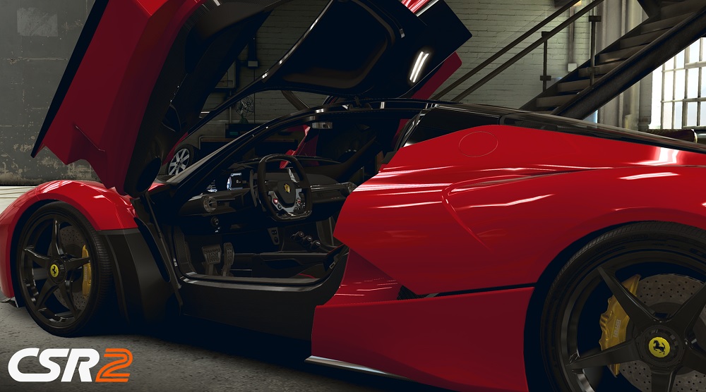 You can see inside the cars in CSR2.