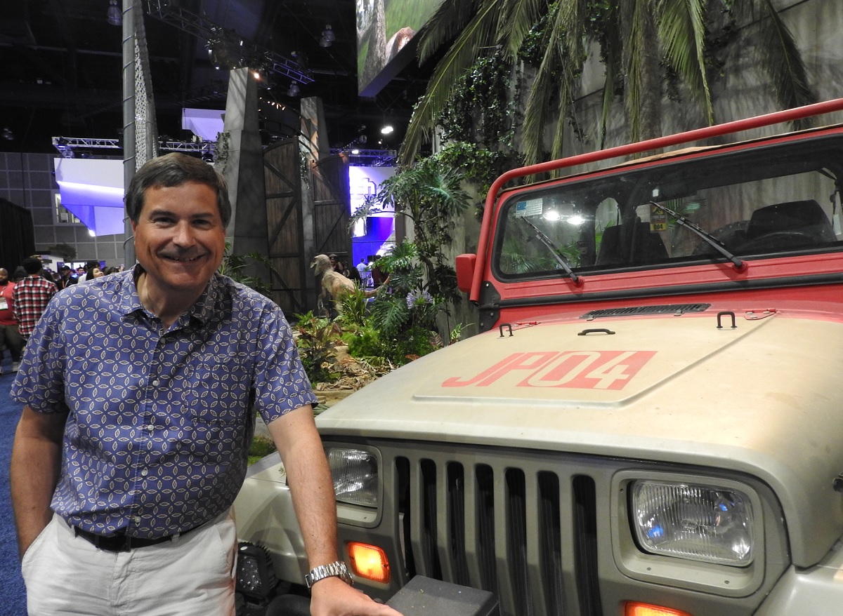 David Braben is CEO of Frontier, maker of Jurassic World Evolution.