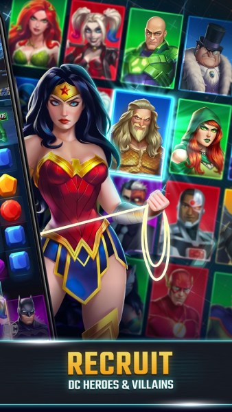 DC Heroes & Villains will feature DC's cast of characters.
