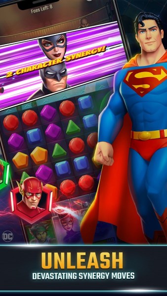 DC Heroes & Villains is a mobile game for iOS and Android.