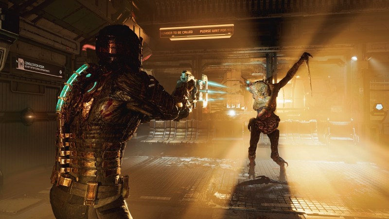 Necromorphs are pretty creepy in the new Dead Space.