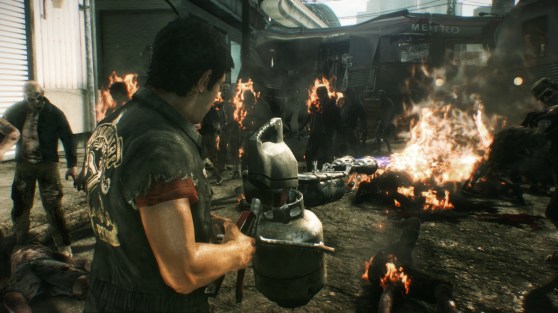 Dead Rising 3 Screenshot Making weapons is Dead Rising 3's most addictive gameplay hook.