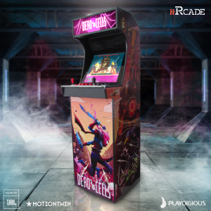 The Dead Cells branded iiRcade cabinet