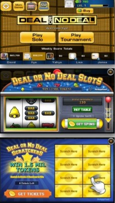Deal or No Deal mini game
