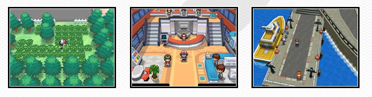 Pokémon Black and White screenshots