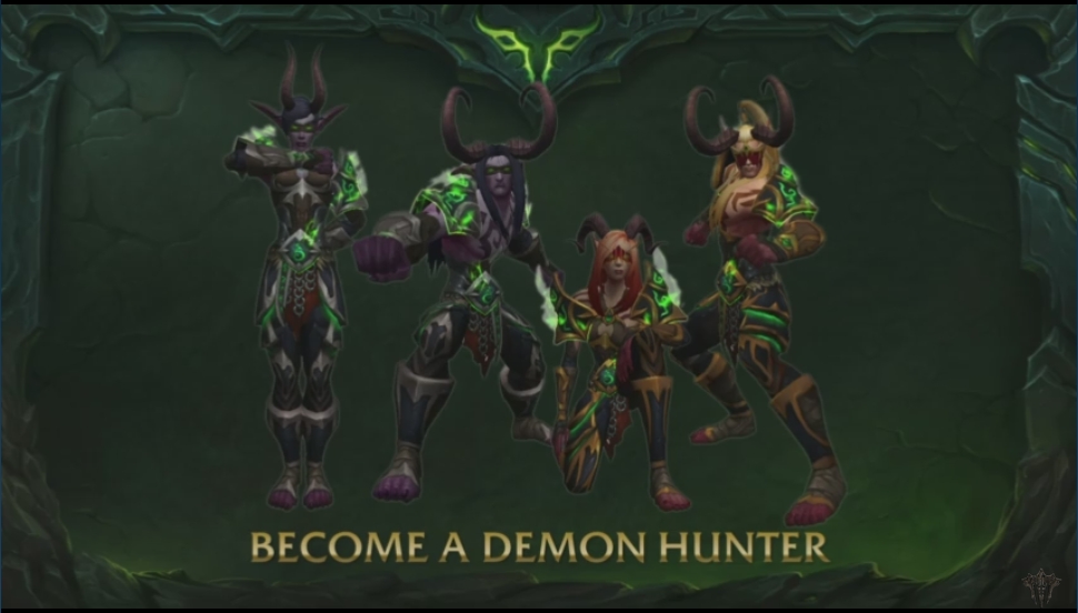 World of Warcraft Legion demon hunters