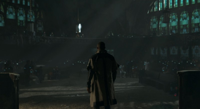 Detroit: Become Human doesn't look so good when it tries to show crowds.