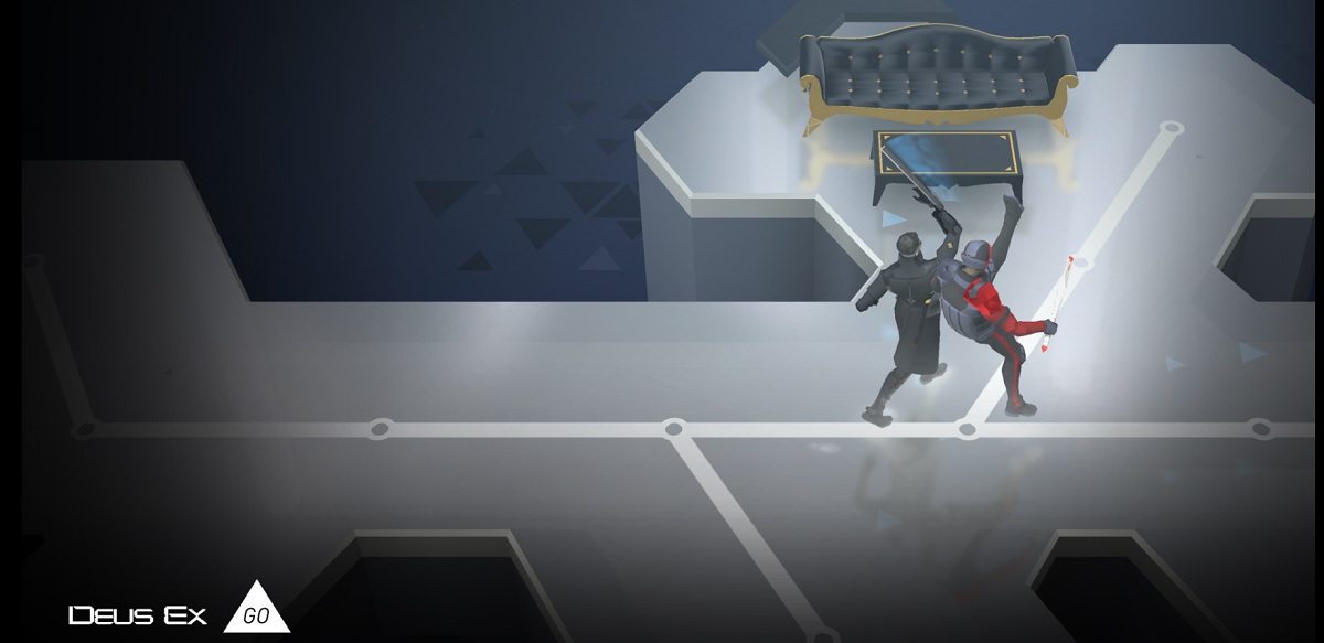 Art from the alpha version of Deus Ex: Go.