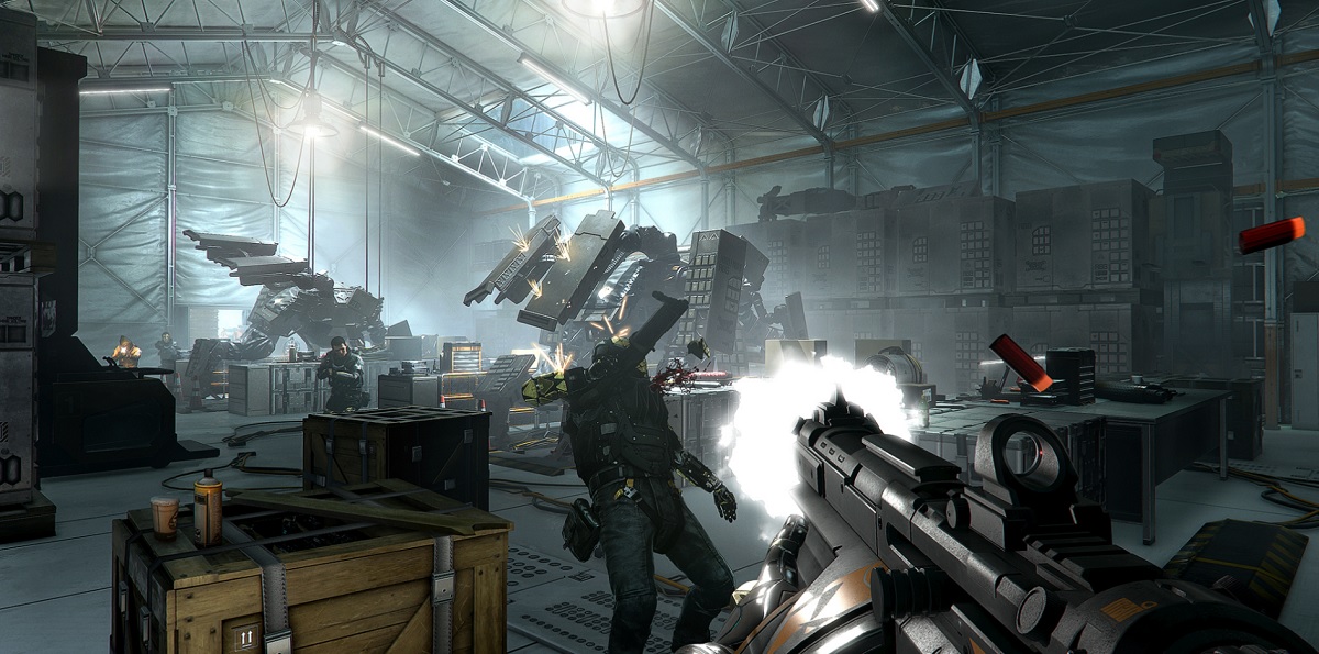 Deus Ex: Mankind Divided has more action moments.