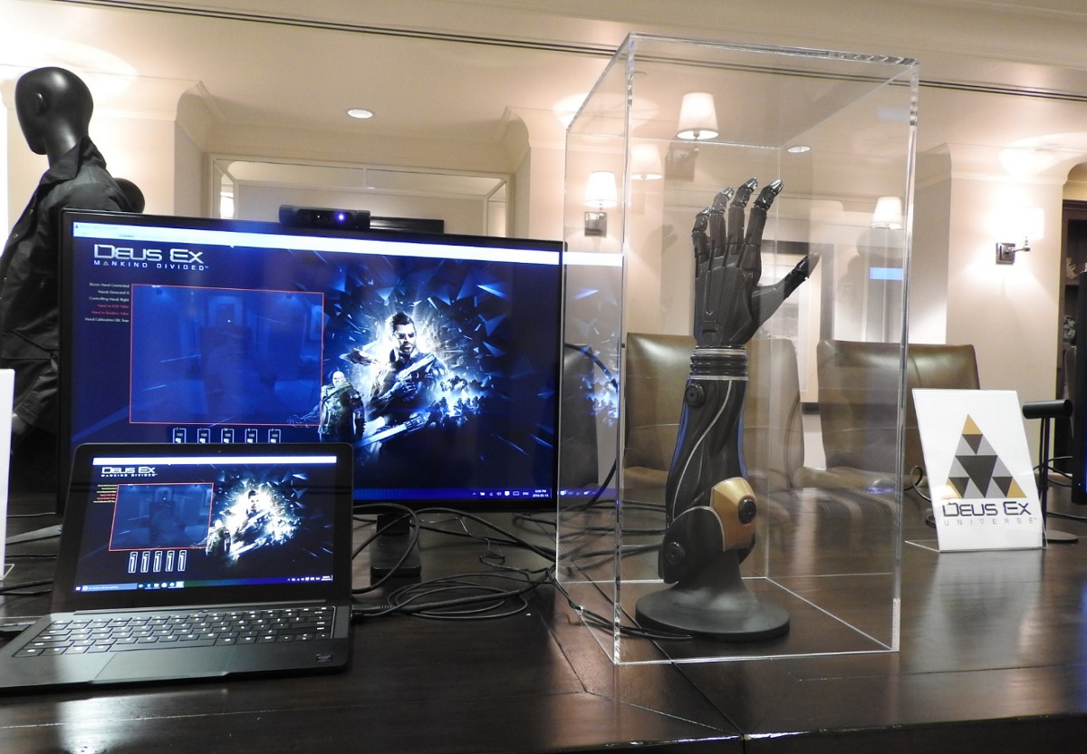 Open Bionics made this prosthetic arm based on Adam Jensen in Deus Ex: Mankind Divided