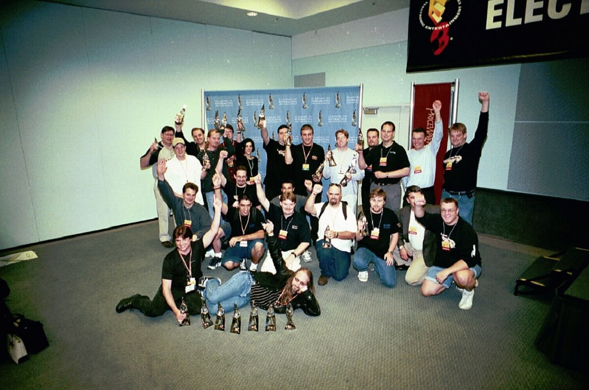 Winners of the 4th annual DICE Awards.