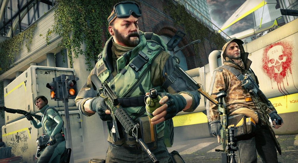 Dirty Bomb has a standard assault rifle gunner.