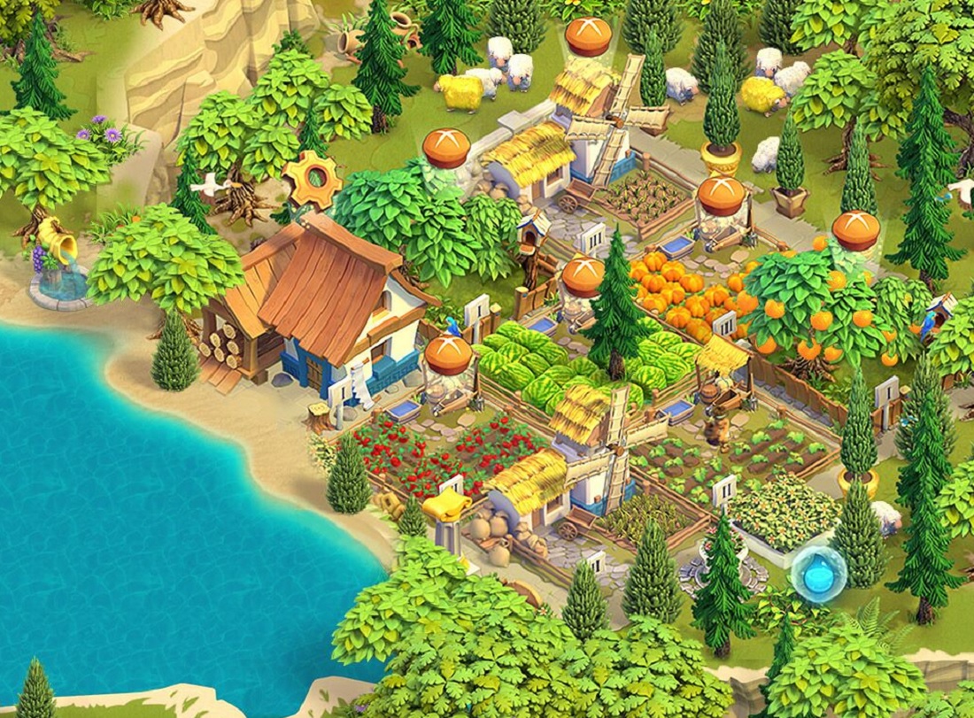 Divine Academy mobile game lets you play as a god.