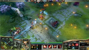 Valve's Dota 2 in action.