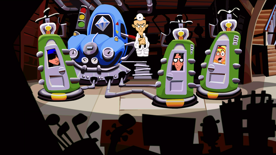 Wait, Day of the Tentacle didn't always look like this?